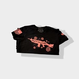 Grunt Style Graphic Tee, Large, Black